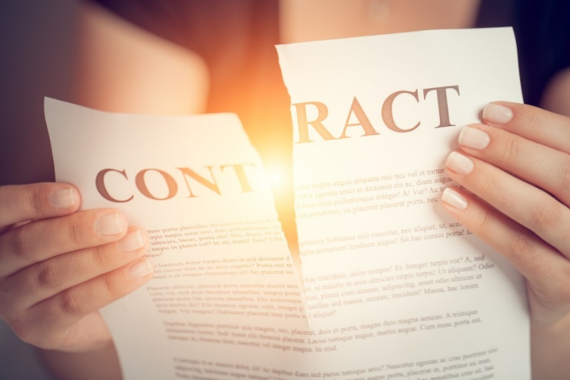 Types of breaches of contract